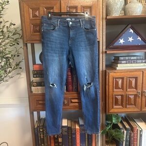 Old navy rockstar super skinny jeans